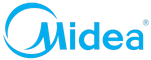 Логотип фирмы Midea в Волжском